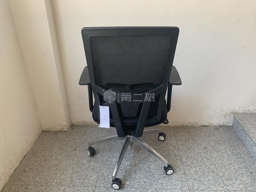 9成新國産二手辦公椅網佈電腦椅職員椅轉椅黑色簡約款
