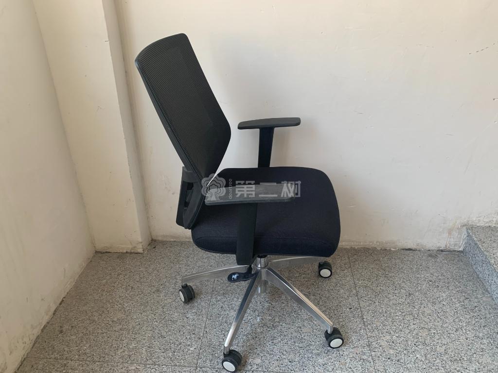 9成新國産二手辦公椅網佈電腦椅職員椅轉椅黑色簡約款