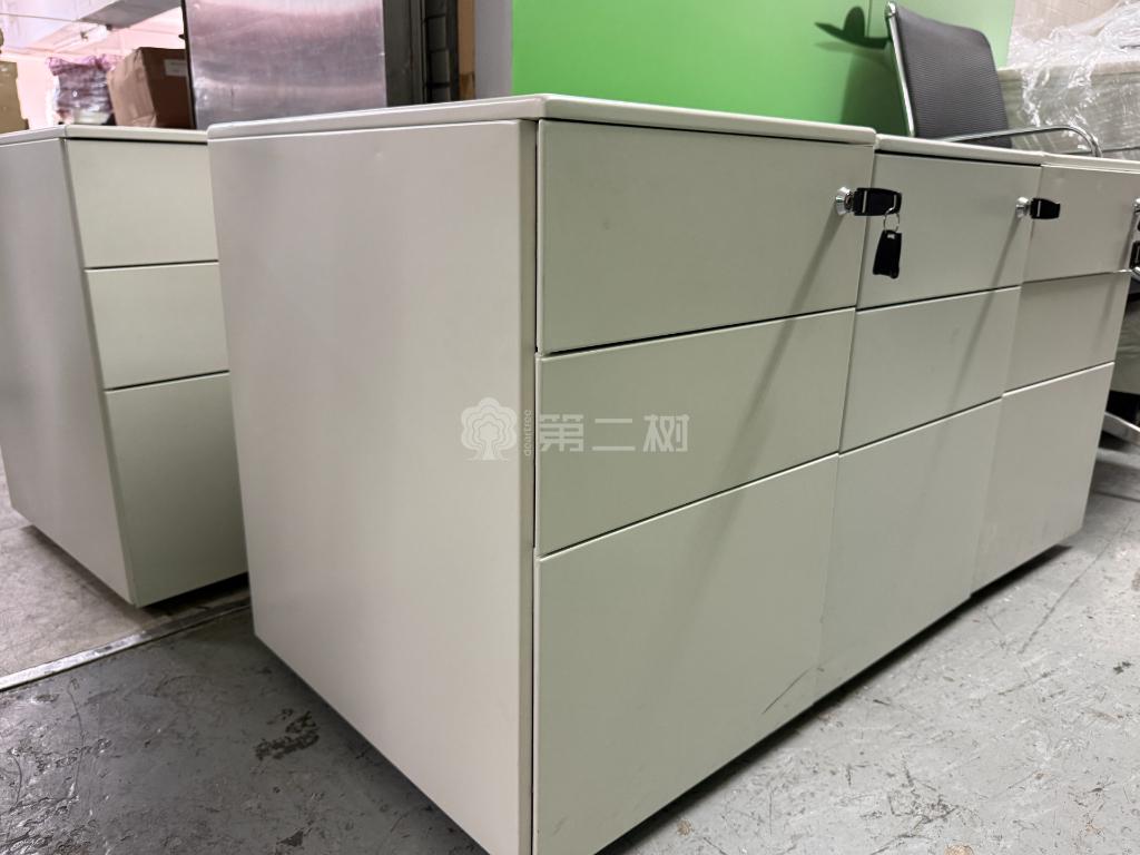 海沃氏Haworth二手活動櫃小推櫃三抽桌下櫃鋼制儲物櫃文件櫃