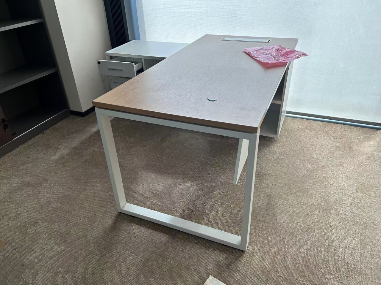 國産品牌二手板式班台老板桌