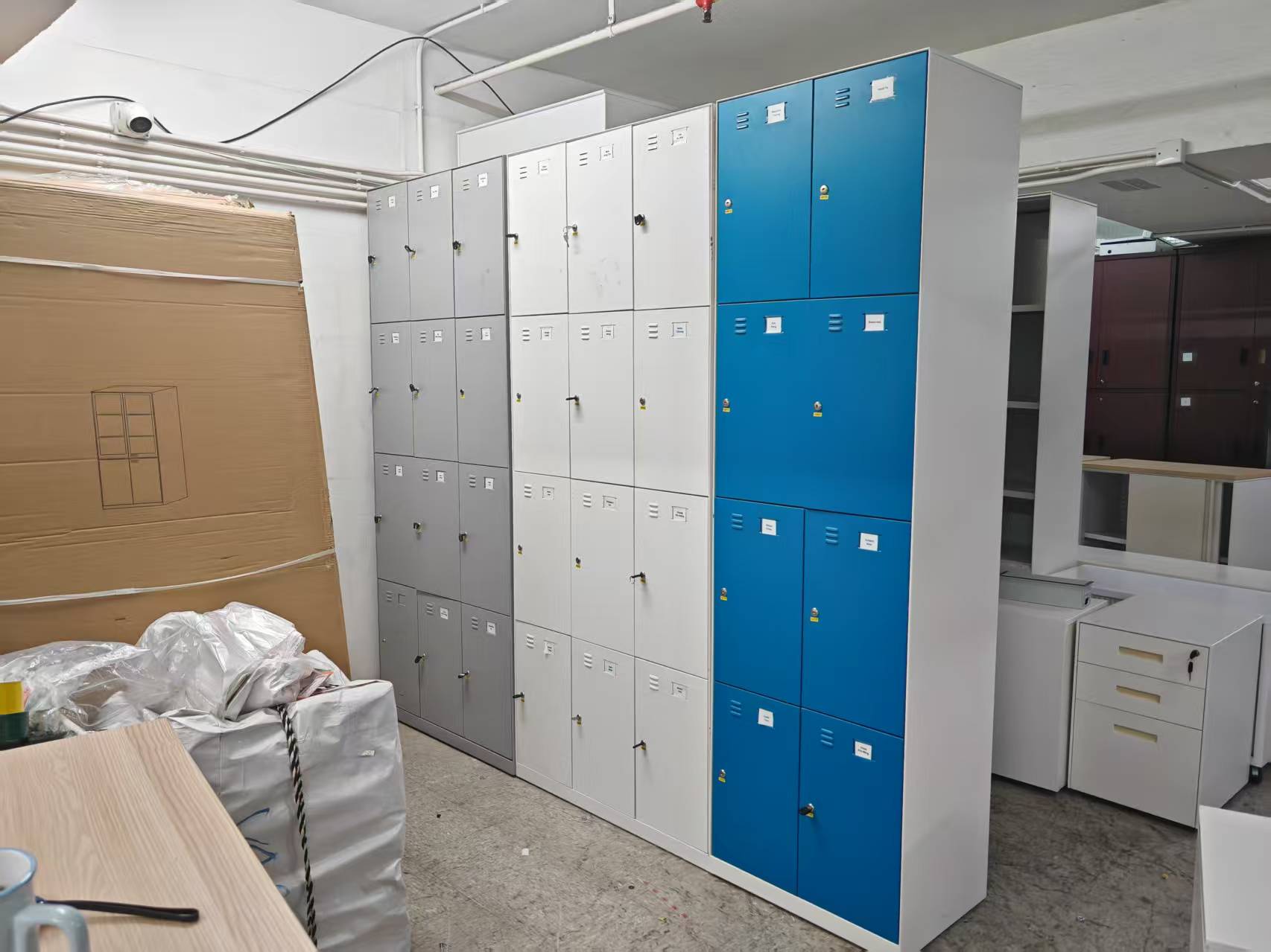 國產品牌二手文件櫃儲物櫃分格儲物箱