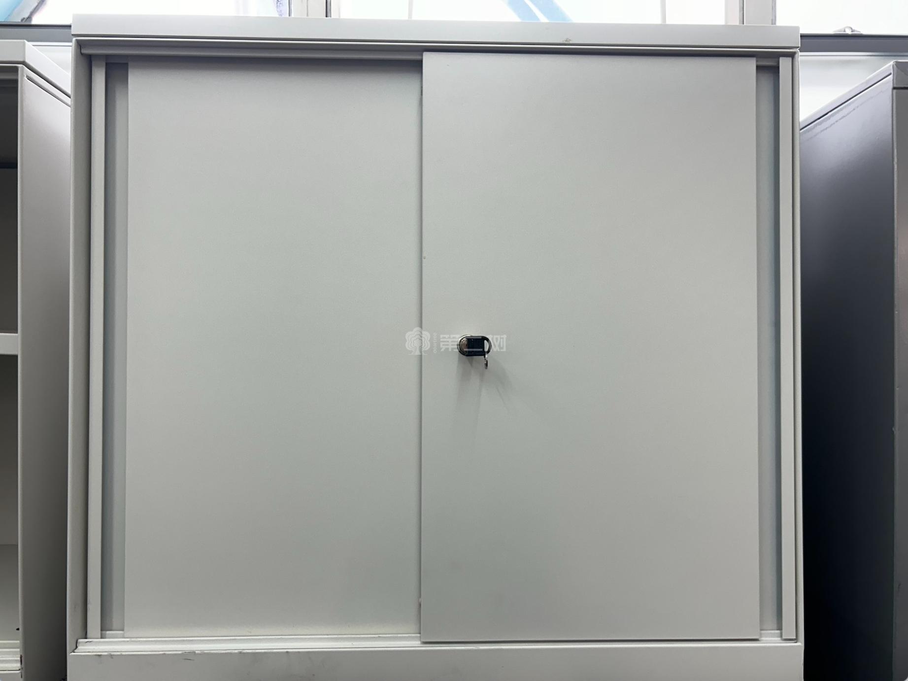 美时Lamex二手文件柜钢制中柜储物柜推拉门柜子办公柜