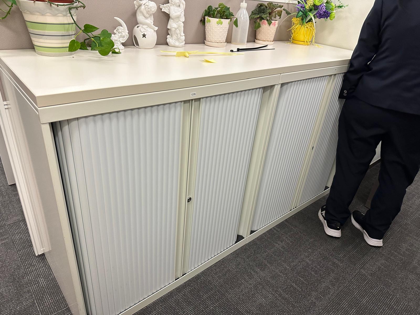 钢制二手文件柜办公柜矮柜双开门储物柜子