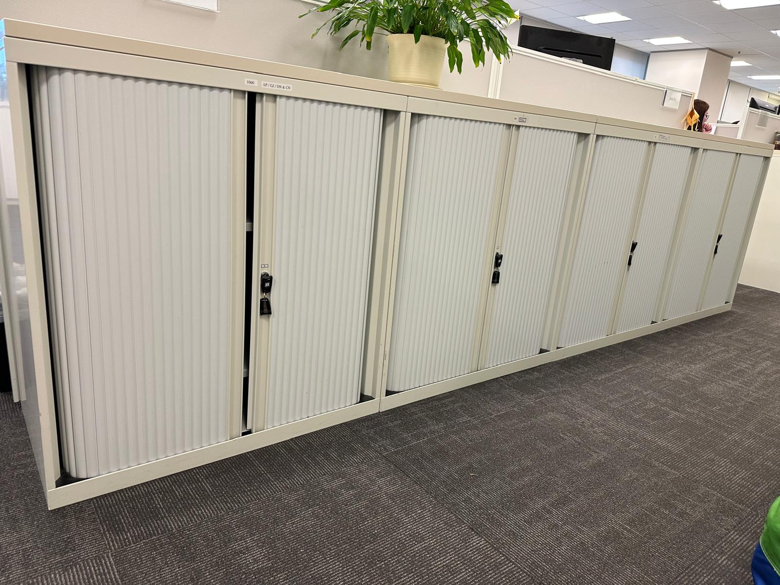 钢制二手文件柜办公柜矮柜双开门储物柜子